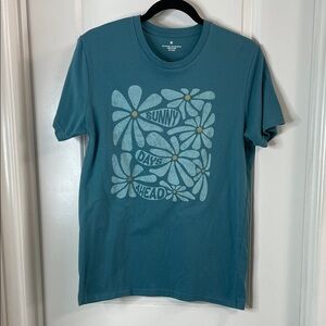 Blue Graphic T-Shirt